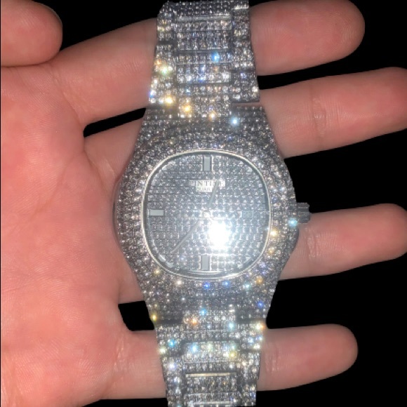 Diamond Watch Accessories Fake Diamond Watch Poshmark